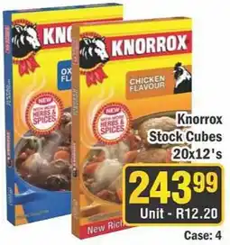 J&E Cash and Carry Knorrox Stock Cubes offer