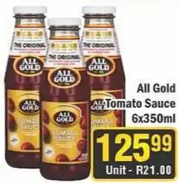 J&E Cash and Carry All Gold Tomato Sauce offer