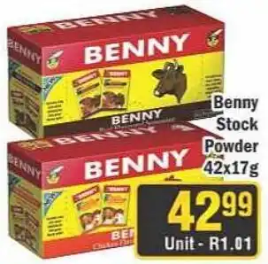 J&E Cash and Carry Benny Stock Powder offer