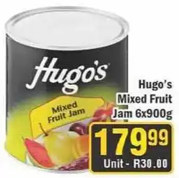 J&E Cash and Carry Hugo's Mixed Fruit Jam offer