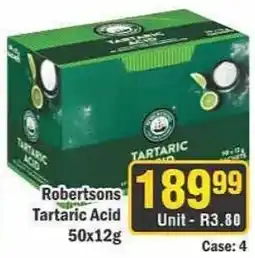 J&E Cash and Carry Robertsons Tartaric Acid offer