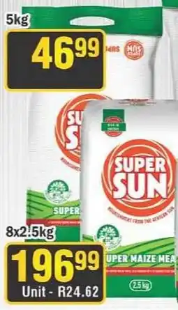 J&E Cash and Carry Super Sun Super Maize Meal offer