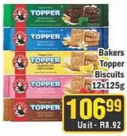 J&E Cash and Carry Bakers Topper Biscuits offer