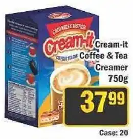 J&E Cash and Carry Cream-it Coffee & Tea Creamer offer