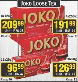 J&E Cash and Carry Joko Loose Tea offer
