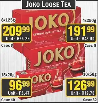J&E Cash and Carry Joko Loose Tea offer
