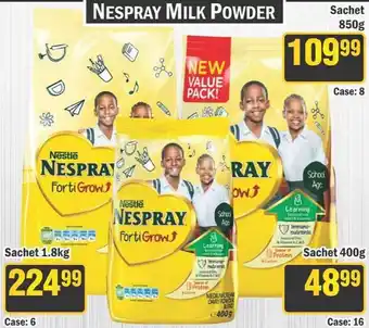 J&E Cash and Carry Nespray Milk Powder offer