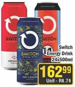 J&E Cash and Carry Switch Energy Drink offer
