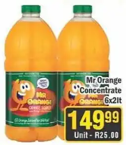 J&E Cash and Carry Mr Orange Concentrate offer