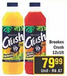 J&E Cash and Carry Brookes Crush offer