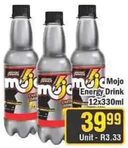 J&E Cash and Carry Mojo Energy Drink offer