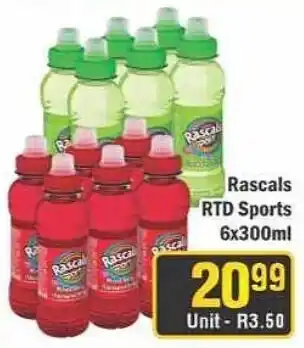 J&E Cash and Carry Rascals RTD Sports offer