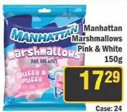 J&E Cash and Carry Manhattan Marshmallows Pink & White offer