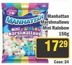 J&E Cash and Carry Manhattan Mini Rainbow Marshmallows offer