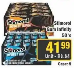 J&E Cash and Carry Stimorol Gum Infinity 50's offer