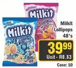 J&E Cash and Carry Milkit Lollipops offer