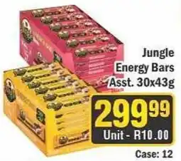 J&E Cash and Carry Jungle Energy Bars offer
