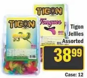 J&E Cash and Carry Tigon Jellies Assorted offer
