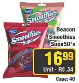 J&E Cash and Carry Beacon Smoothies Supa50's offer