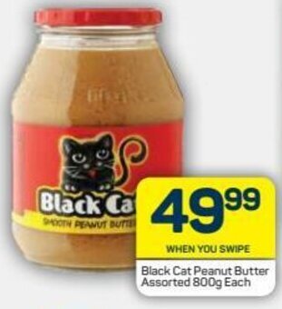 Pick n Pay Black Cat Peanut Butter Assorted 800g offer
