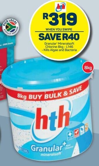 Pick n Pay Granular Mineralsoft Chlorine 8kg, L146 offer
