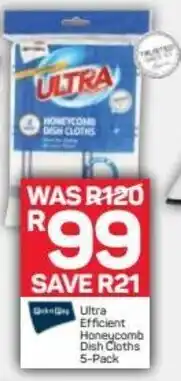 Pick n Pay Ultra Efficient Honeycomb Dish Cloths 5-Pack offer
