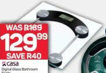 Pick n Pay Casa Digital Glass Bathroom Scale offer