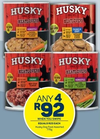 Pick n Pay Husky Dog Food Assorted 775g offer