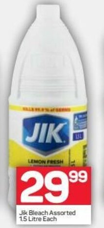 Pick n Pay JIK Bleach Assorted 1.5L offer