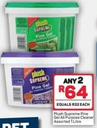 Pick n Pay Plush Supreme Pine Gel All Purpose Cleaner Assorted 1L offer
