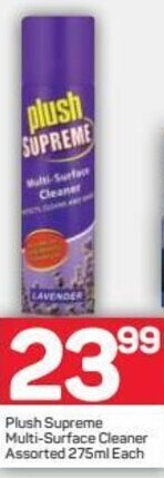 Pick n Pay Plush Supreme Multi-Surface Cleaner Assorted 275ml offer