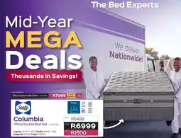 Sleepmasters Sealy Columbia 137cm Double Bed Set offer