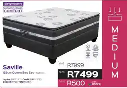 Sleepmasters Sleepmasters Saville 152cm Queen Bed Set offer