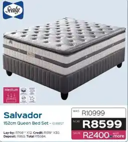 Sleepmasters Sealy Salvador 152cm Queen Bed Set offer