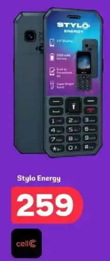 PEP Stylo Energy offer