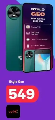 PEP Stylo Geo offer