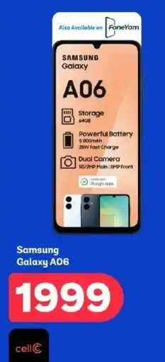 PEP Samsung Galaxy A06 offer