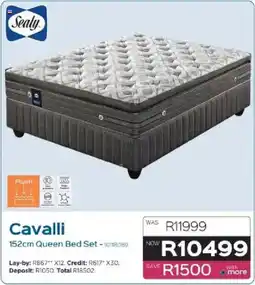 Sleepmasters Sealy Cavalli 152cm Queen Bed Set offer