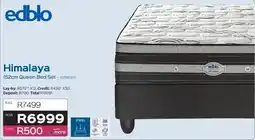 Sleepmasters Himalaya 152cm Queen Bed Set offer