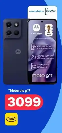 PEP motorola moto g17 offer