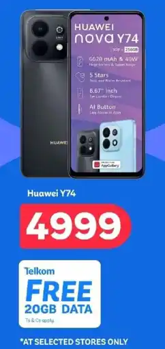 PEP Huawei Y74 offer