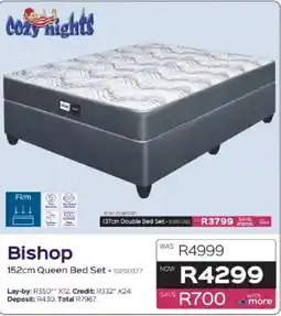 Sleepmasters Bishop 152cm Queen Bed Set offer