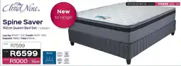 Sleepmasters Cloud Nine Spine Saver 152cm Queen Bed Set offer