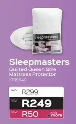 Sleepmasters Sleepmasters Quilted Queen Size Mattress Protector offer