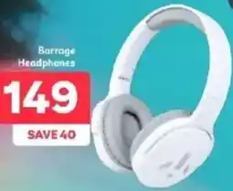 PEP Barrage Headphones offer