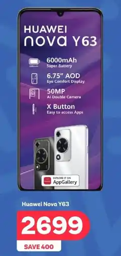 PEP Huawei Nova Y63 offer