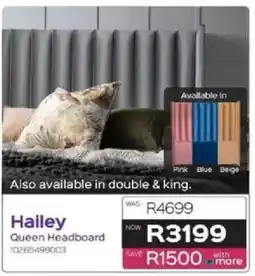 Sleepmasters Hailey Queen Headboard offer