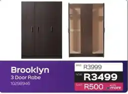 Sleepmasters Brooklyn 3 Door Robe offer