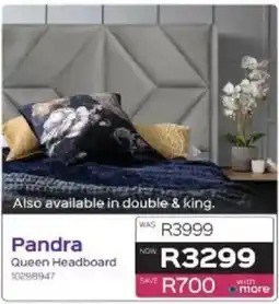 Sleepmasters Pandra Queen Headboard offer