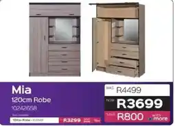Sleepmasters Mia 120cm Robe offer